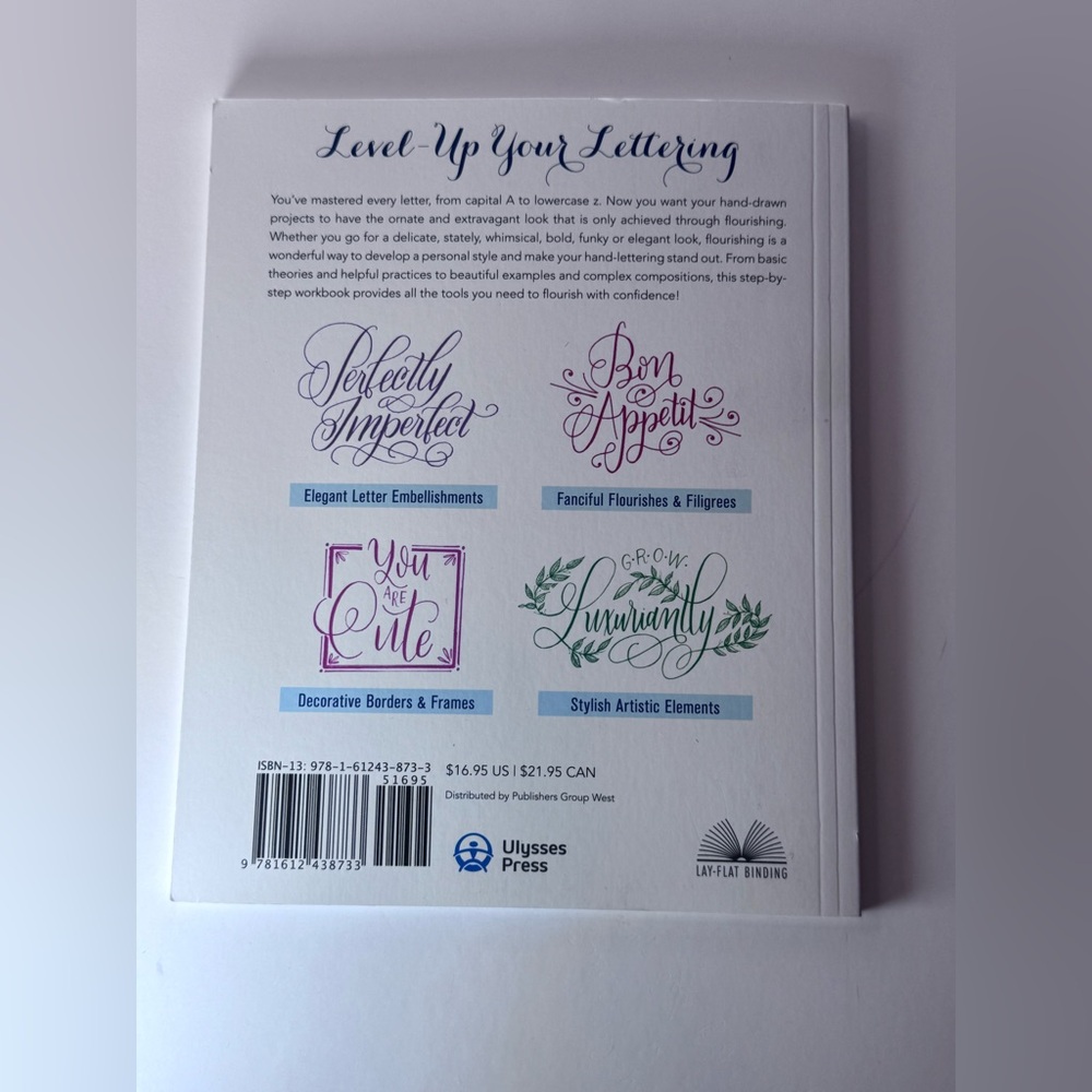 Fearless Flourishing: Workbook for Hand Lettering - Picture 3 of 9
